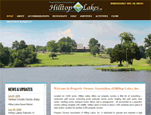 Tablet Screenshot of hilltoplakes.com